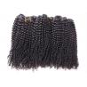 Afro Kinky Curly Hair Extensions Weft For Indian Human Hair No Tangle