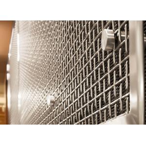 China Decorative Balustrade Crimped Wire Mesh Railing Infill Panels supplier