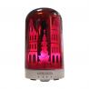China Christmas Glass Essential Oil Diffuser 3H Tree Red Custom Color Restroom 8*14 Cm wholesale