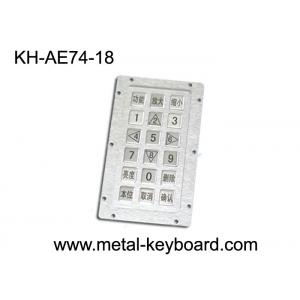 Vandal proof Metal  Kiosk Keyboard for Self - service control machine