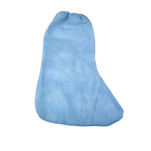 China Aplicaciones farmacéuticas y de laboratorio Calzado desechable no tejido Cubierta con tobillos elásticos supplier