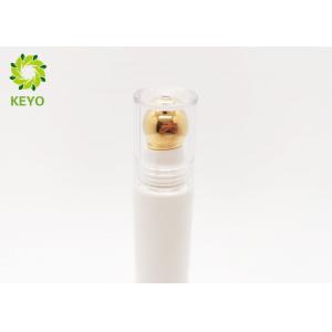 China Transparent Cap Cosmetic Cream Tube 0.5 OZ 15ml PE Plastic Eye Cream Massage Tube supplier