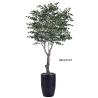 Indoor/Outdoor Faux Silk Plant 2.8m 9.3ft Ficus Artificial Tree​ For Home, Office, Living Room, And Garden Decor