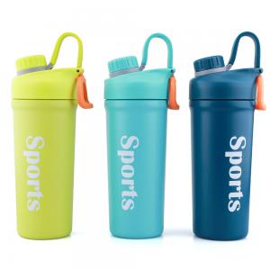 20OZ Vacuum Flask Insulated Shaker Hot Water Bottle Double Walled Travel Car Thermos Shake Cup