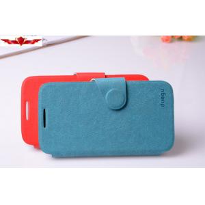Dirtproof/Shockproof/Waterproof Lenovo S750 PU Cover Cases Accurate Holes Multi Colors