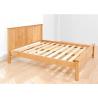 China Custom Home Oak Solid Wood Bed Frame Queen Size European Style High Grade wholesale
