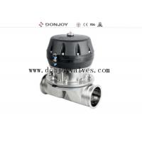 China DN100 DONJOY 2 Way Sanitary Diaphragm Valve with tri clamp End on sale