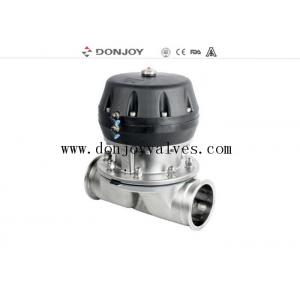 DN100 DONJOY 2 Way Sanitary Diaphragm Valve with tri clamp End