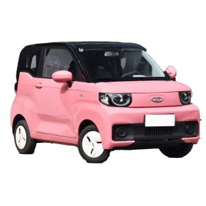 3-door Chery QQ Ice Cream Electric Passenger Vehicle with 20kw Power and 85N.m Torque