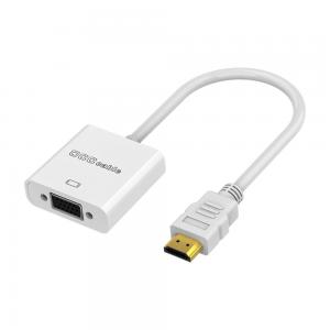 0.1m Cable HDMI To VGA Adapter Male To Female For Computer Desktop Laptop PC Monitor Projector