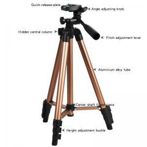 2KG Load Video Camera Tripod Stand For Phone DSLR Living Streaming