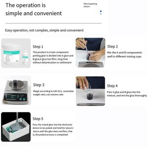 China Easy-Use Potting Compound HN-8808 - 10:1 Mix Ratio, 60 Min Work Time for Simple Application wholesale