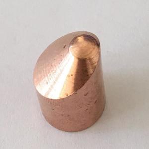 China OEM Non Standard 40mm Spot Welding Copper Electrodes Tip Material supplier
