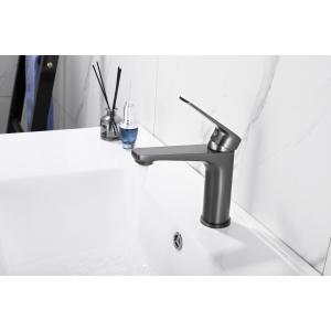 1 Hole Counter Top Wash Basin Taps 13L/Mins Hot Cold Water Desk Mounted