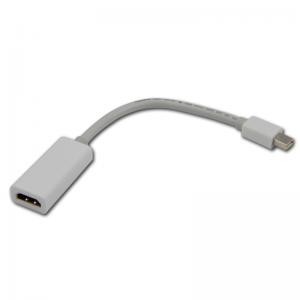 China Full 1080P Mini Displayport To HDMI Adapter Cable For Audio / Video Cable supplier