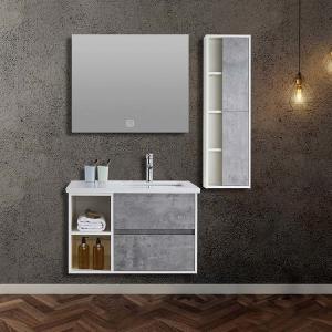 24 - 48 Inches Single Sink Bathroom Cabinet Wall Hanging Installation