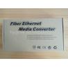 Single Mode Fiber Rj45 48V DC 120km SM Sfp Media Converter
