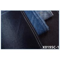 China 12.3oz 61 Ctn 39 Poly Grey Backside Cotton Polyester Denim Fabrics For Jeans Hot Pants on sale