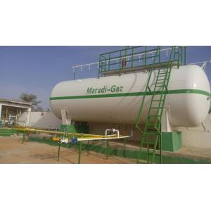 China 20MT Propane Gas Station Transporting Propane Tanks For Cylinder Filling 4 Nozzles supplier