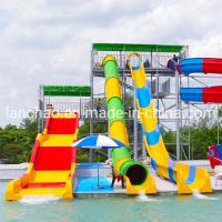 China Fiberglass Body Amusement Park Water Slide Pipe For Amusement Water Park on sale
