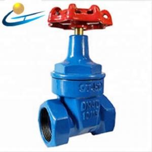 1 Inch DN25 Resilient Seat Screw Connection Thread Gate Valve