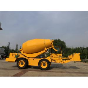 1/3.5/5/5.5m3/H Concrete Drum Mixer With 270° Rotation And 720L Water Tank Capacity