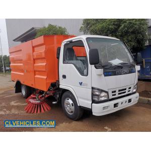 China N Series 130hp 7cbm ISUZU Road Sweeper Truck Road Washing Truck 70000L supplier