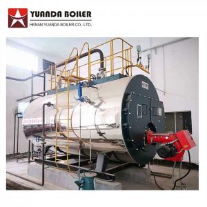 Package Type Industrial Fire Tube Riello Burner Gas Steam Boiler 2000kg