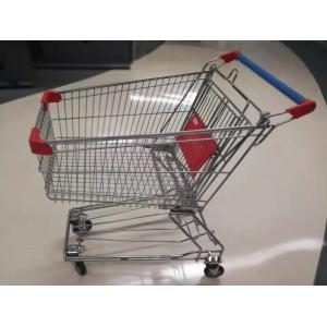 Professional Shopping Cart Trolley , Hand Cart Trolley For Supermarket Store