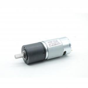 China NEMA 14 Low Noise 24V DC Brush Gear Motor 36mm With Gearbox 200 Rpm 0.38A on sale 