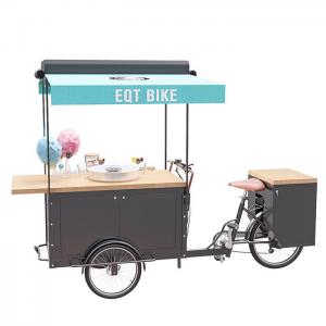 China Large Storage Mobile Snack Cart Full Function Configuration For One Person Operation supplier