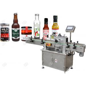 Automatic Square Water Bottle Labeling Machine , Commercial Labeling Machine