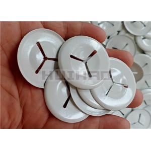 Mild Steel Insulation Clips With White Color Coating To Fix Insulation Pins
