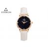 Starry Star Crystal Fitron Quartz Watches With Black Dial Water Resistant 30