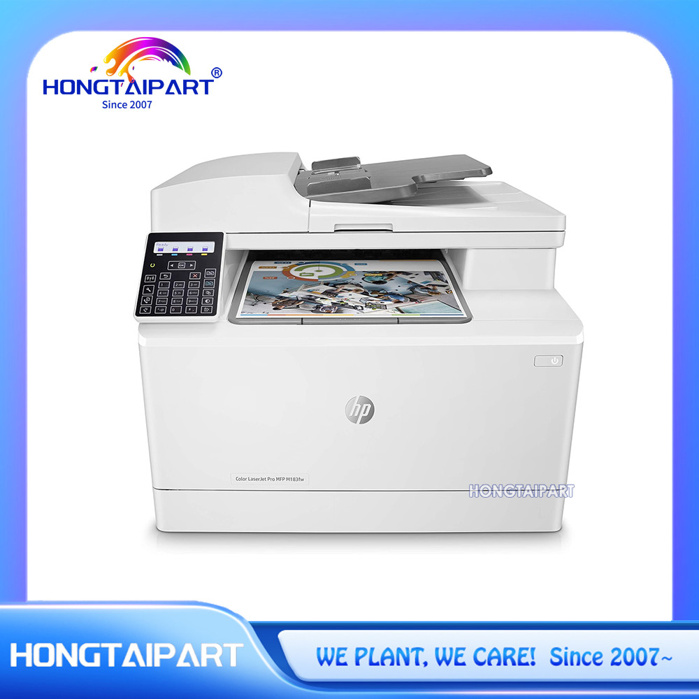 China HP Color LaserJet Pro MFP M183fw Impresora láser a color Escáner copiadora fax LAN WiFi máquina supplier