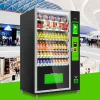 China 24 Hours Self Service Store Snacks And Beverage Combo Vending Machine 21.5 Inches Screen on sale