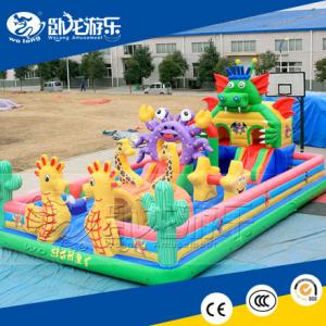 China large new style fly dragon inflatable bouncer with slide supplier