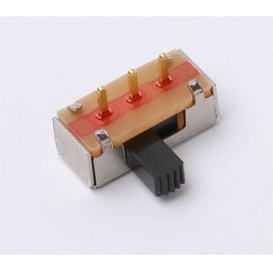 1 Pole 2 Position SPDT Slide Switch SPCC Material With Zinc Plating SK12F01