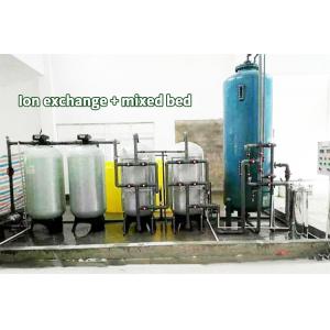 UPVC Pipe Ion Exchange Ro Plant , di water filter system SGS Approved