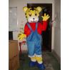 China costume jaune de bande dessinée de mascotte de tigre wholesale