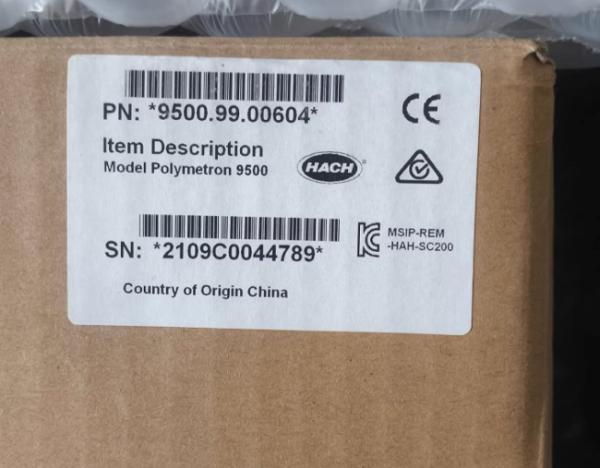 HACH 9500.99.00604 Polymetron 9500 Controller 1 Channel Conductivity Controller