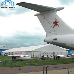 China Customized Temporary Warehouse Marquee , Military Aircraft Hangar Tent supplier