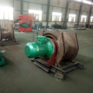 1-50 Ton Electric Rope Winch Cnc Center Produce Equipment Weldment Connection
