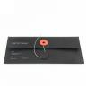 China Black Color Custom Paper Card Envelopes Printing With String Closure wholesale
