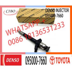 Common Rail Fuel Injector 23670-0R190 Diesel Fuel Injector 095000-7660 Original Remain Injector 23670-0R190