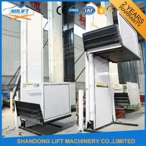 China Electric Vertical Wheelchair Platform Lift with Inching Switch / Automatic Control Mode supplier