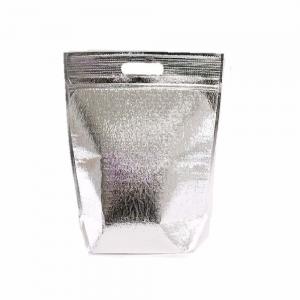 Shock Proof Thermal Food Bags , Insulated Food Delivery Bags Aluminum Film Material