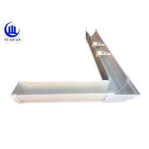 Kenya COC PVC RESIN Rain Gutters For Rian Drainage Seamless Style