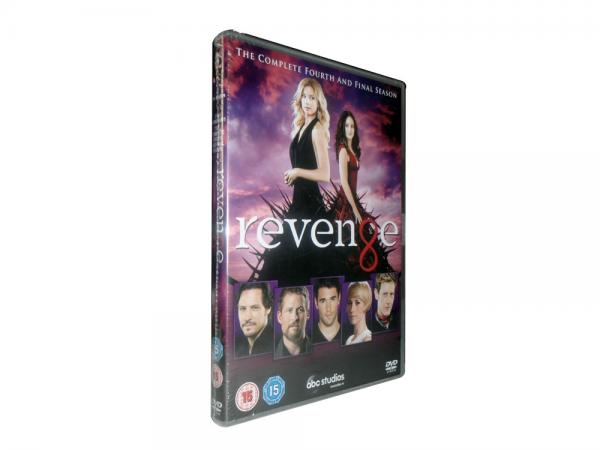 Hot sale tv-series dvd boxset Revenge Season4 new Video Region free