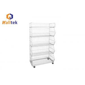 Multi Layer Supermarket Metal Wire Mesh Cage Promotion Bread